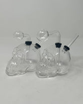 Skull Shape 3Pcs Dab Oil Rig
